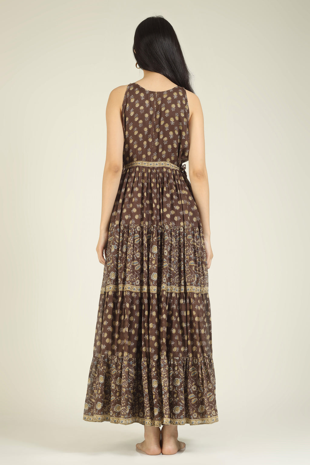 Mocha Flora Dress