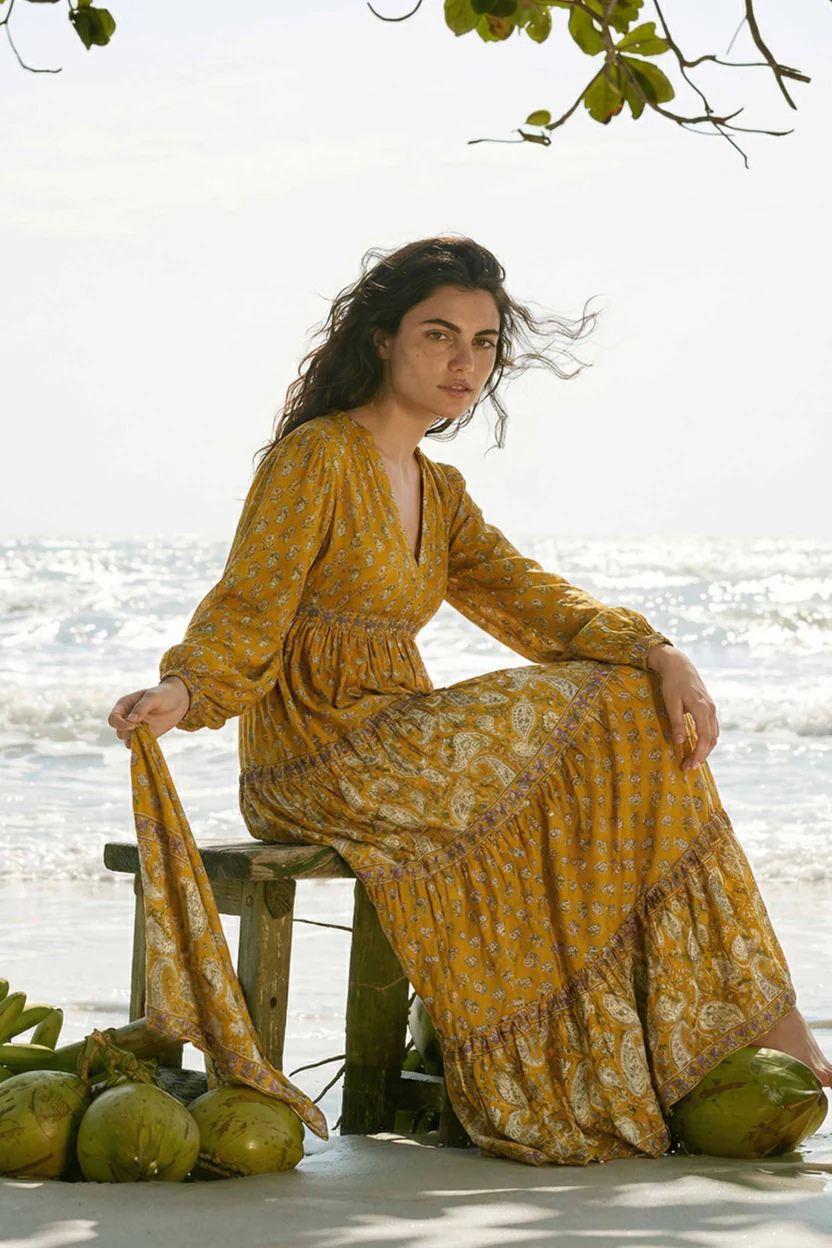 Coconut Maxi Dress
