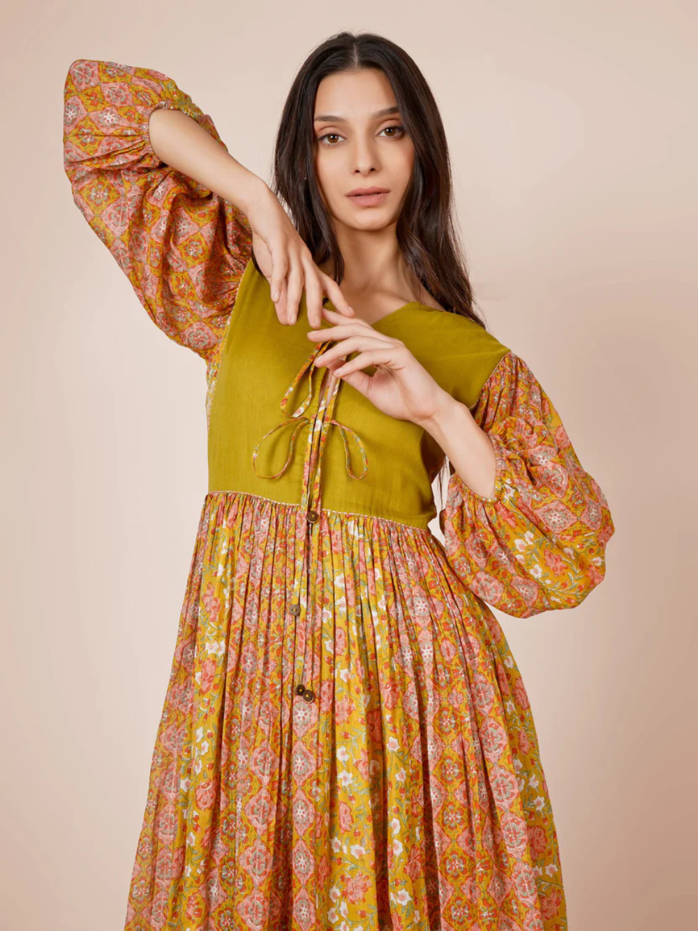 Olive Coast Dress