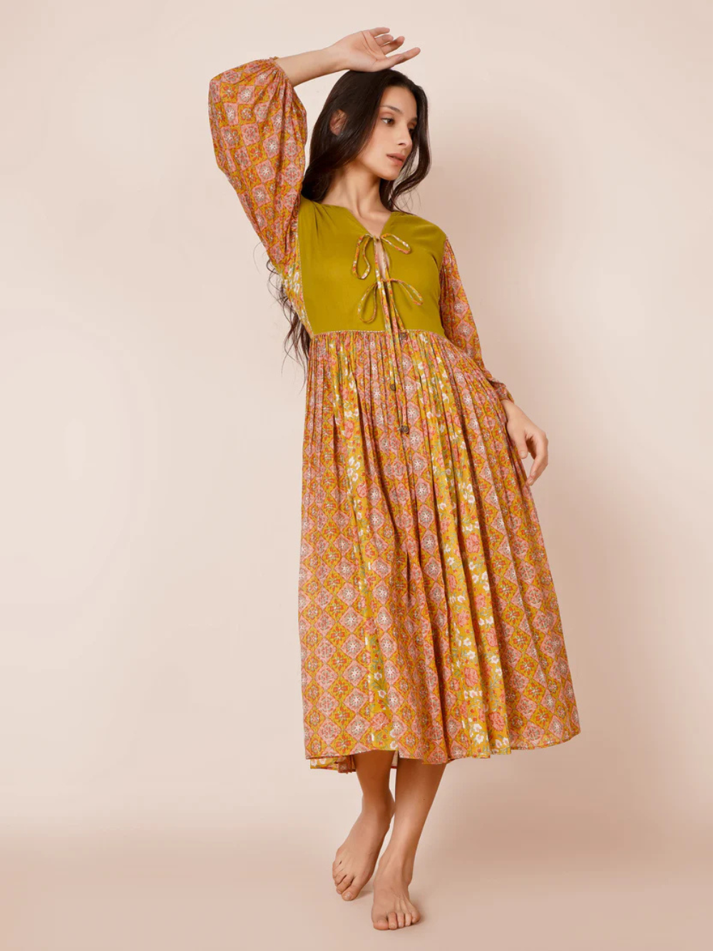 Olive Coast Dress