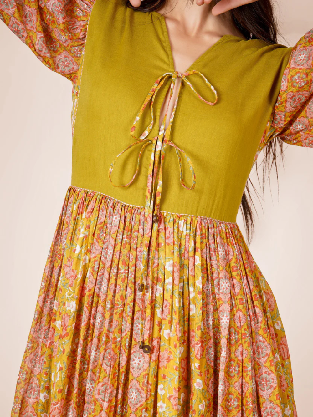 Olive Coast Dress